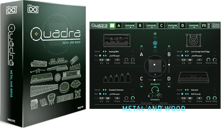 UVI Soundbank Quadra Metal and Wood v1.0.0 Falcon